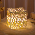 Cube tulip Night Lamp
