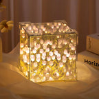 Cube tulip Night Lamp