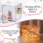 Cube tulip Night Lamp