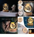 3D Crystal Ball (Saturn)