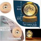 3D Crystal Ball (Saturn)