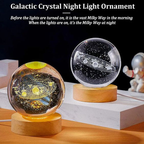 3D Crystal Ball (Saturn)